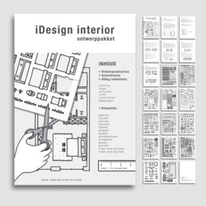 DIY A4 interieur ontwerp pakket